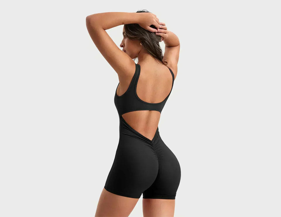 AXORA™   - VIRAL V-BACK ROMPER